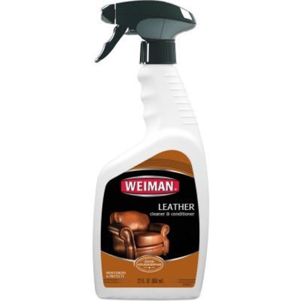 Weiman Products WEIMAN Leather Cleaner And Conditioner, Floral Scent, 22 Oz. Trigger Spray Bottle, 6/Ct 107